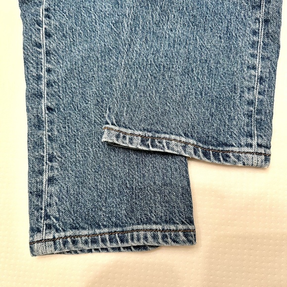 Reformation Liza High Rise Straight Jeans Palermo Destroyed - Size 25 - Picture 6 of 7